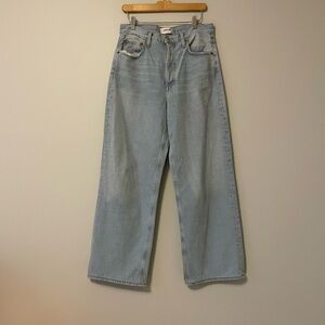 Agolde low slung baggy jeans . 26
